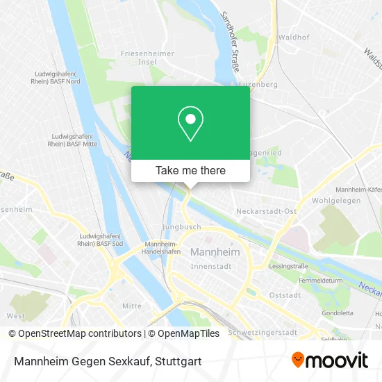 Карта Mannheim Gegen Sexkauf