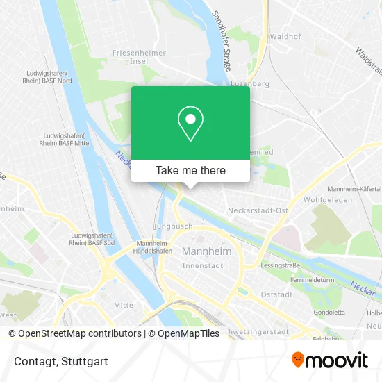 Карта Contagt