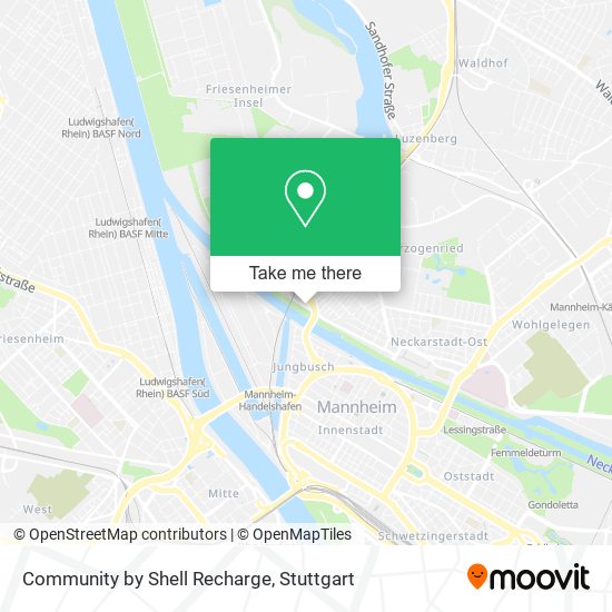 Community by Shell Recharge map