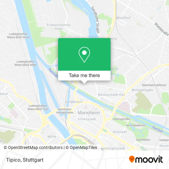 Карта Tipico