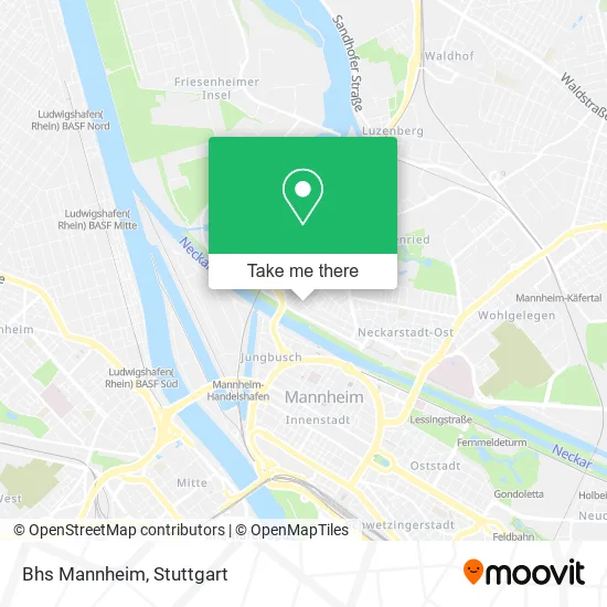 Карта Bhs Mannheim