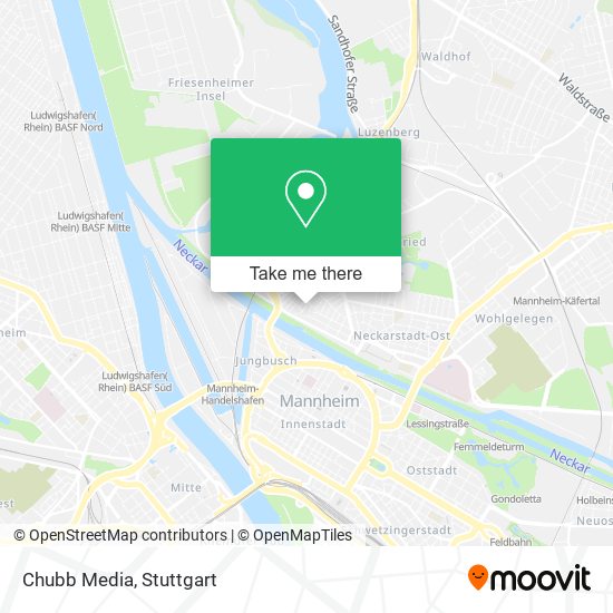 Chubb Media map