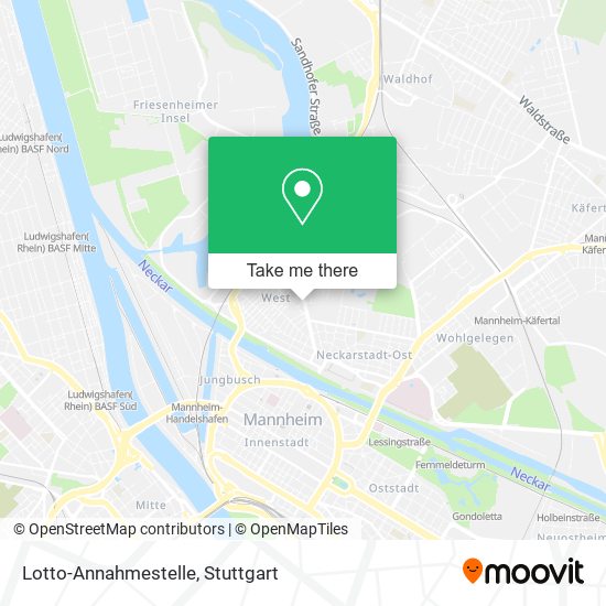 Lotto-Annahmestelle map