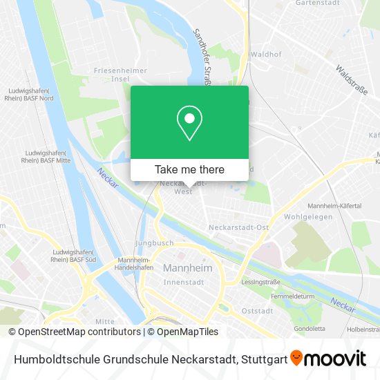 Humboldtschule Grundschule Neckarstadt map