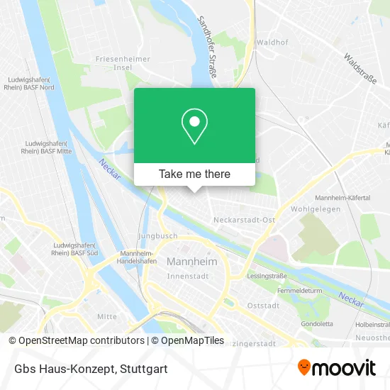 Карта Gbs Haus-Konzept