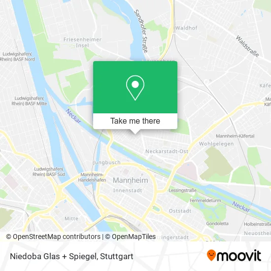 Карта Niedoba Glas + Spiegel