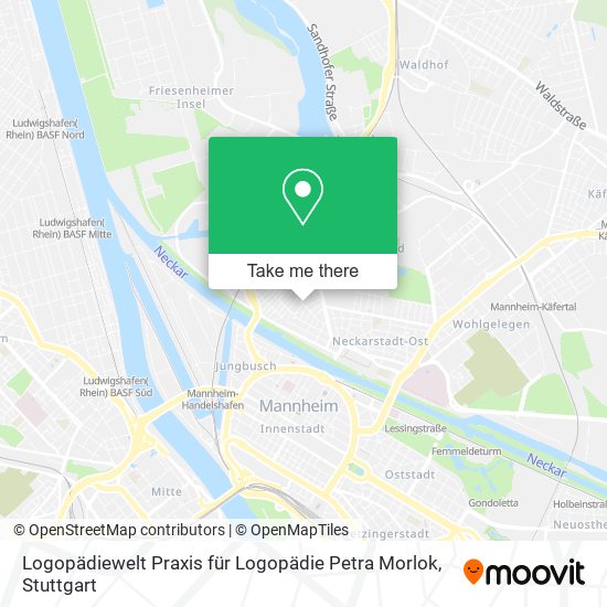 Карта Logopädiewelt Praxis für Logopädie Petra Morlok