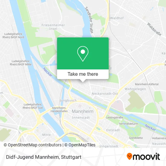 Карта Didf-Jugend Mannheim