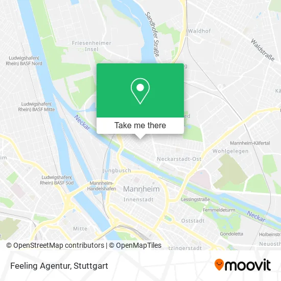 Карта Feeling Agentur