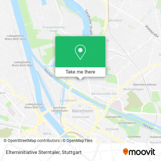 Карта Elterninitiative Sterntaler