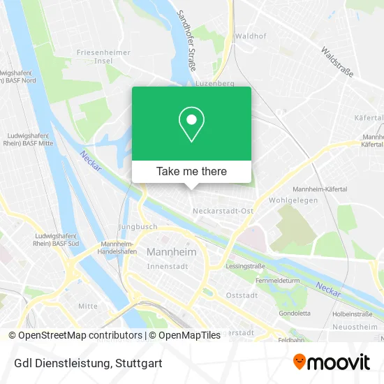 Карта Gdl Dienstleistung