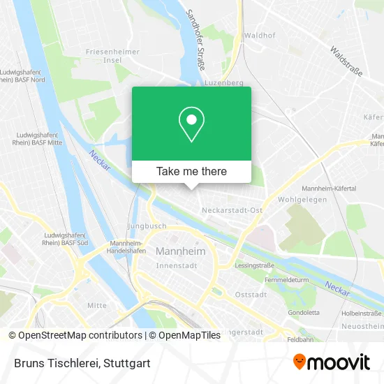 Карта Bruns Tischlerei