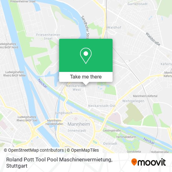 Карта Roland Pott Tool Pool Maschinenvermietung