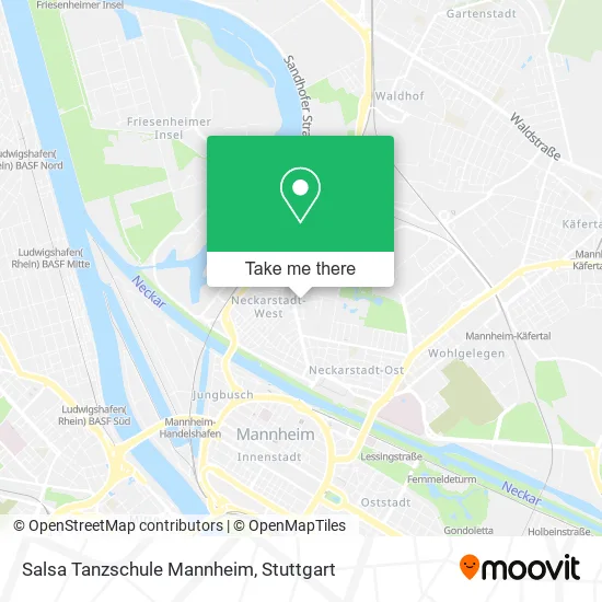 Карта Salsa Tanzschule Mannheim
