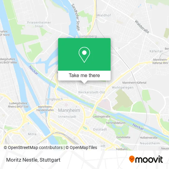 Карта Moritz Nestle