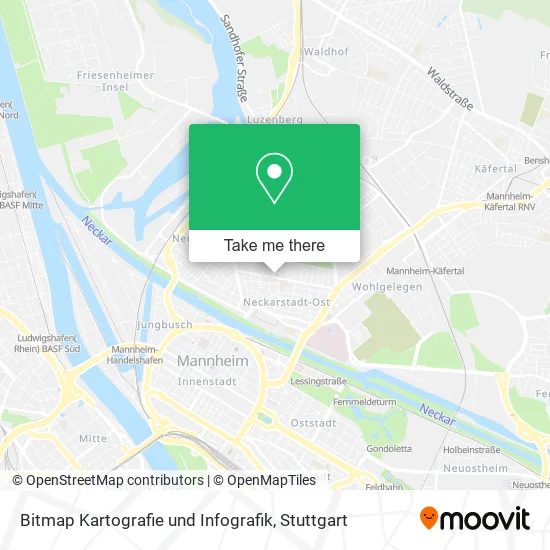 Карта Bitmap Kartografie und Infografik