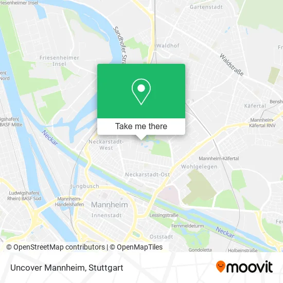 Карта Uncover Mannheim