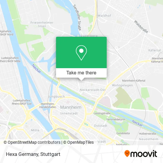 Карта Hexa Germany