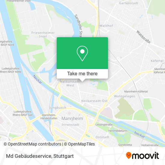 Карта Md Gebäudeservice