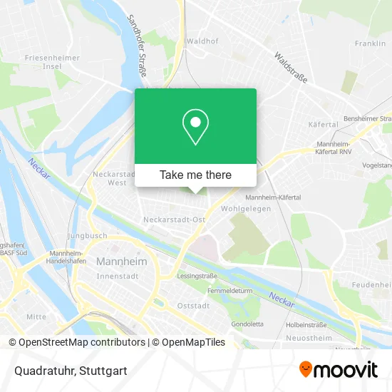 Quadratuhr map