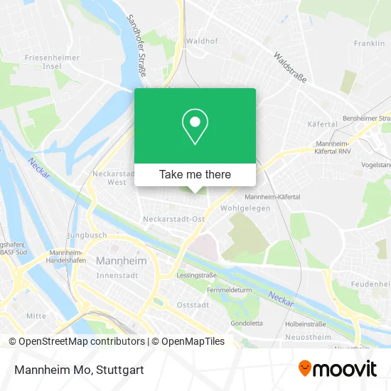 Карта Mannheim Mo