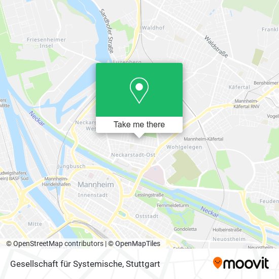 Карта Gesellschaft für Systemische