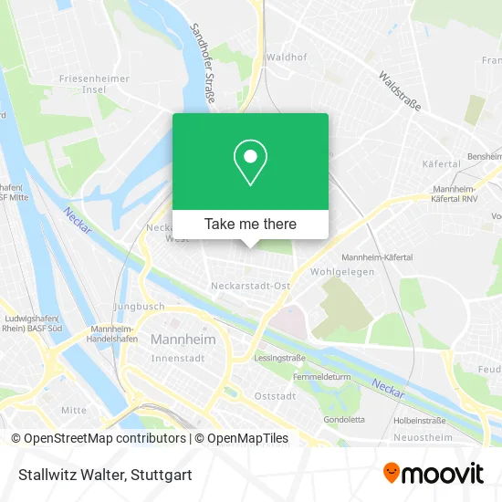 Карта Stallwitz Walter