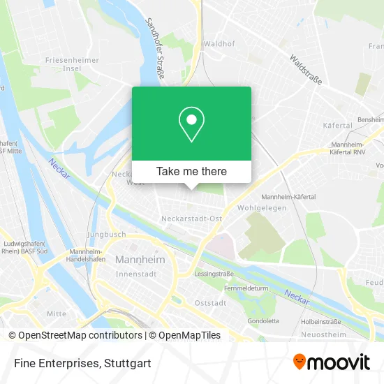 Карта Fine Enterprises