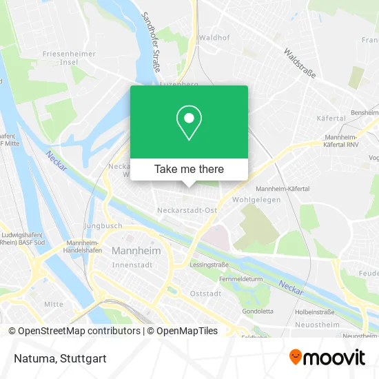 Карта Natuma