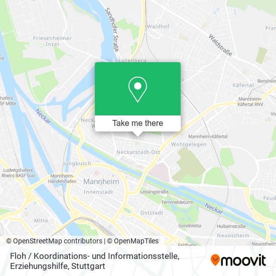 Карта Floh / Koordinations- und Informationsstelle, Erziehungshilfe