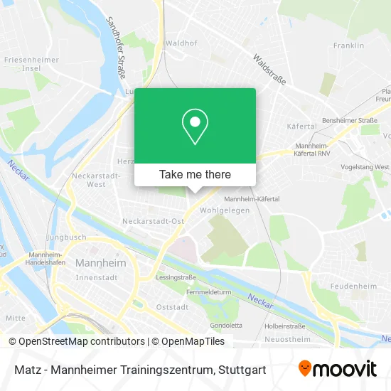 Карта Matz - Mannheimer Trainingszentrum