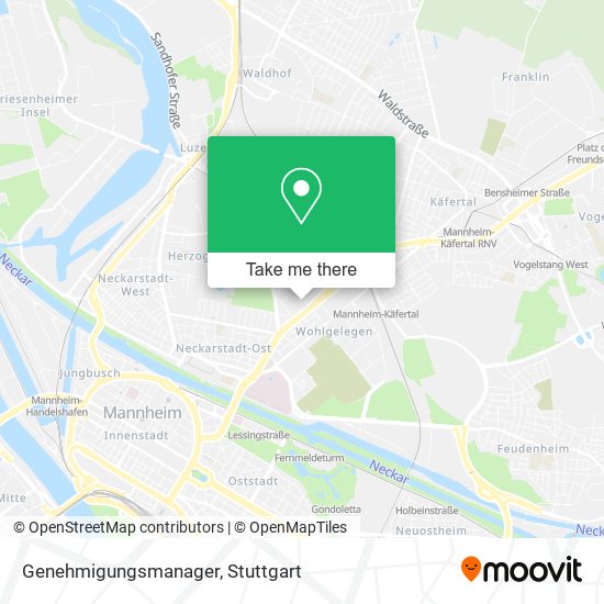 Genehmigungsmanager map