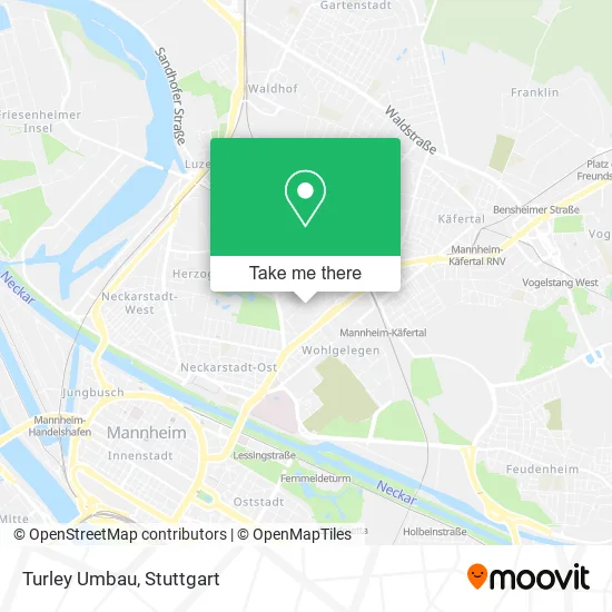 Карта Turley Umbau