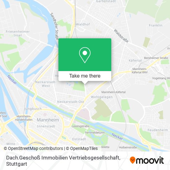 Dach.Geschoß Immobilien Vertriebsgesellschaft map