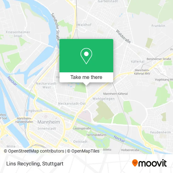 Карта Lins Recycling