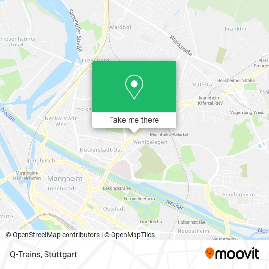 Карта Q-Trains