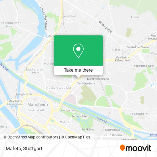 Карта Mafeta