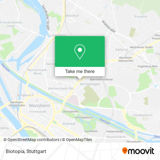 Карта Biotopia