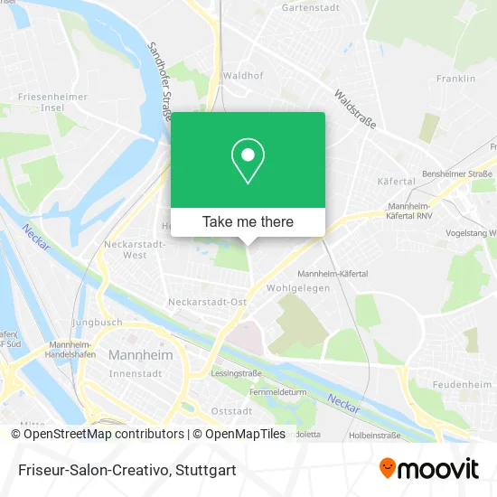 Карта Friseur-Salon-Creativo