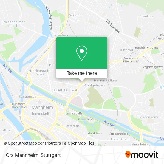 Карта Crs Mannheim