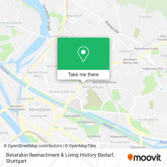 Карта Betatakin Reenactment & Living History Bedarf