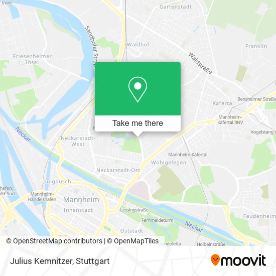Карта Julius Kemnitzer