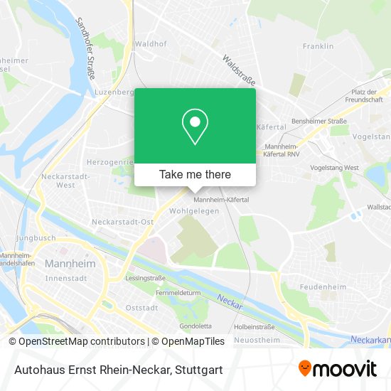 Autohaus Ernst Rhein-Neckar map