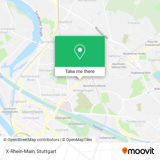 Карта X-Rhein-Main