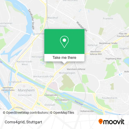 Карта Coms4grid