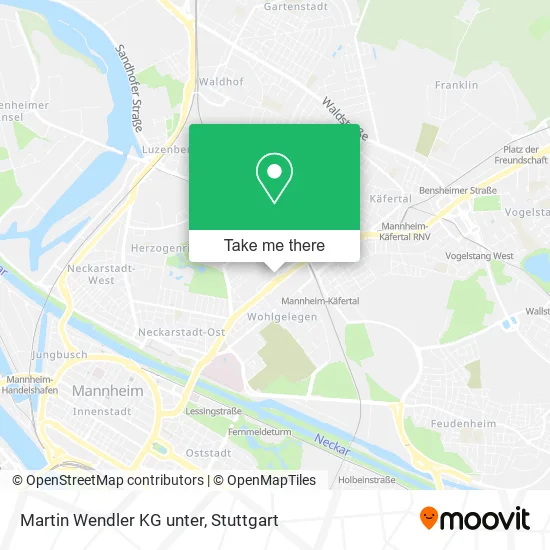 Карта Martin Wendler KG unter