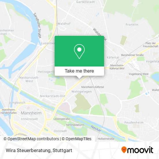 Карта Wira Steuerberatung