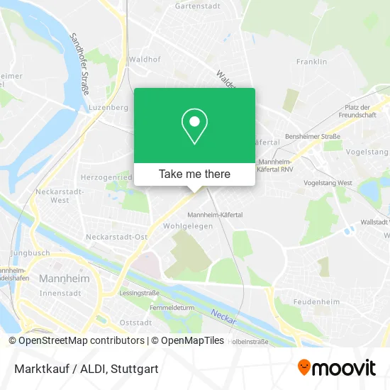 Карта Marktkauf / ALDI