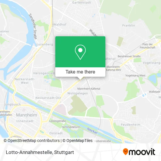 Lotto-Annahmestelle map