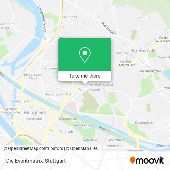 Карта Die Eventmatrix
